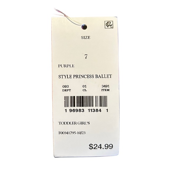 New Disney Glitter Kids Princess Dress Shoes - Picture 6 of 6